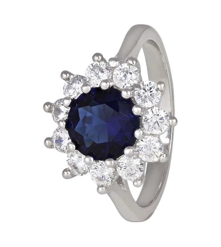 

Серебряное кольцо с фианитом Silvex925 КК2ФС/379 - 18,5