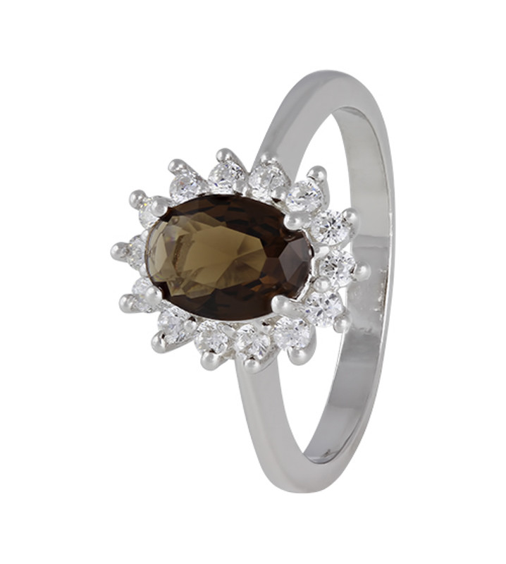 

Серебряное кольцо с фианитом Silvex925 КК2ФРТ/397 - 18,5