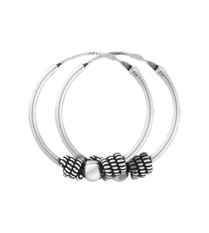 

Серебряные серьги Silvex925 С5/317, с застежкой "Конго"