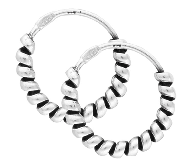 

Серебряные серьги Silvex925 С5/338, с застежкой "Конго"