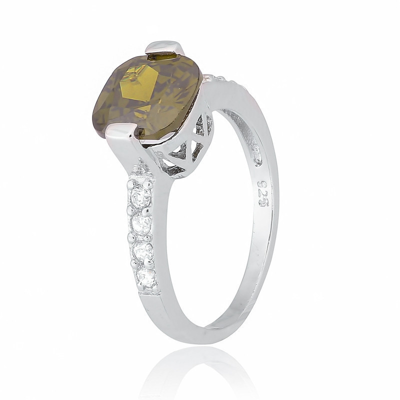 

Серебряное кольцо с фианитом Silvex925 КК2ФХ/387 - 16