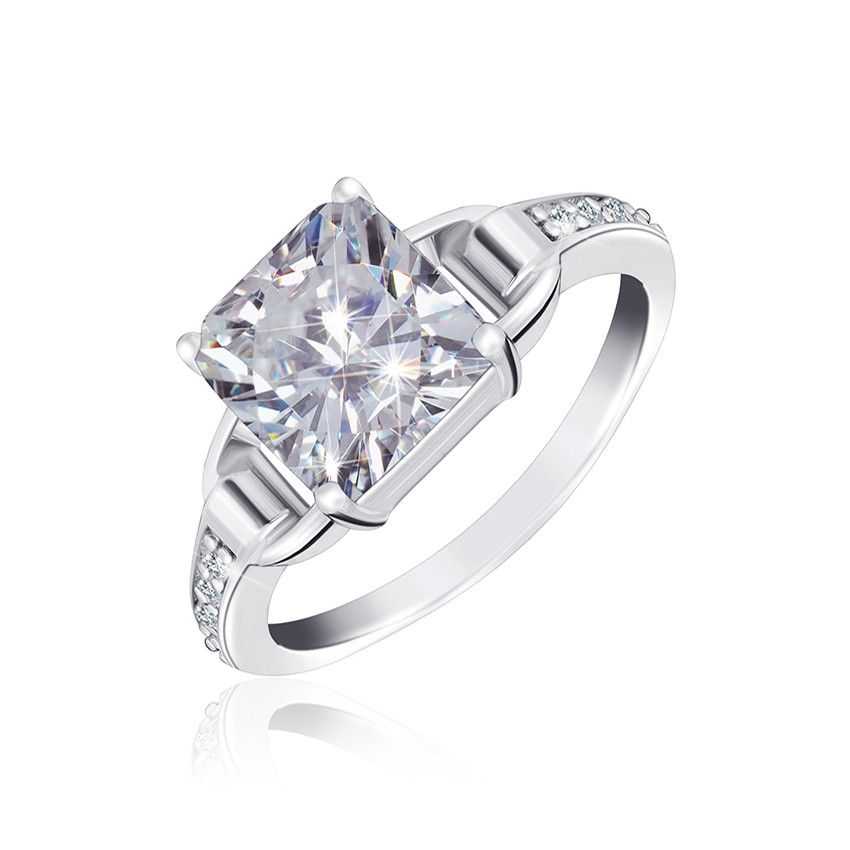 

Серебряное кольцо с фианитом Silvex925 КК2Ф/402 - 18