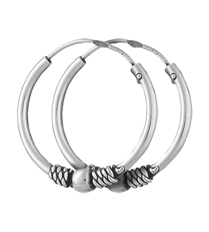 

Серебряные серьги Silvex925 С5/313, с застежкой "Конго"