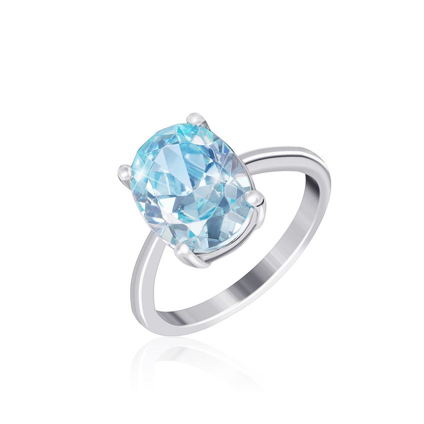 

Серебряное кольцо с фианитом Silvex925 КК2ФТ/406 - 17,5