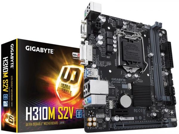 

Материнская плата Gigabyte h310m s2v Socket 1151