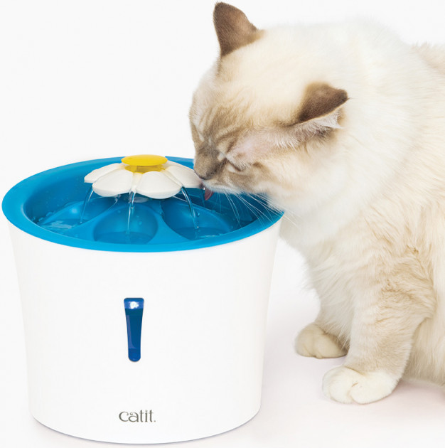 

Поилка-фонтан для котов Catit Flower Fountain с LED подсветкой 3 л