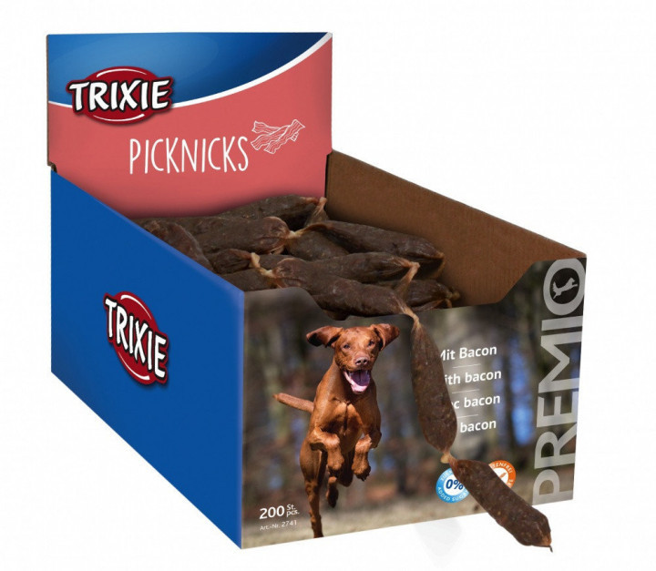 

Сосиски для собак со вкусом бекона PREMIO Picknicks 200 шт Trixie BGL-TX-859