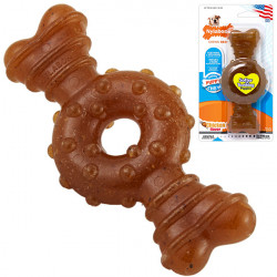 

Жевательная игрушка для щенков до 16 кг Nylabone Puppy Chew Ring Bone со вкусом курицы, M (82645)