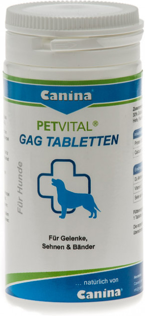 

Глюкозамин с экстрактом мидий Canina Petvital GAG 90 таблеток