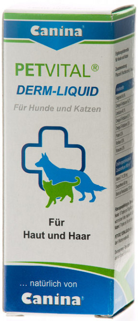 

Тоник для проблемной кожи и шерсти Canina Petvital Derm-Liguid 25 мл