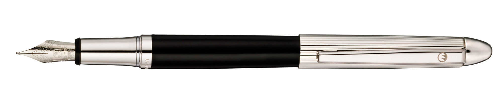 

Перьевая ручка Waldmann Pocket черная (W0084)