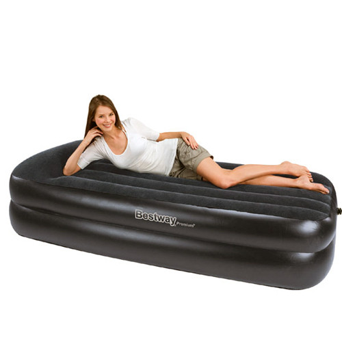 

Двуспальная надувная кровать Bestway 67403 (203 x 152 x 46 см) Tritech Airbed + Встроенный электронасос 220В (67403 )
