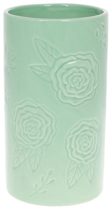 

Керамическая ваза Mint rose 12.1х12х21.9 см Bona DP78906