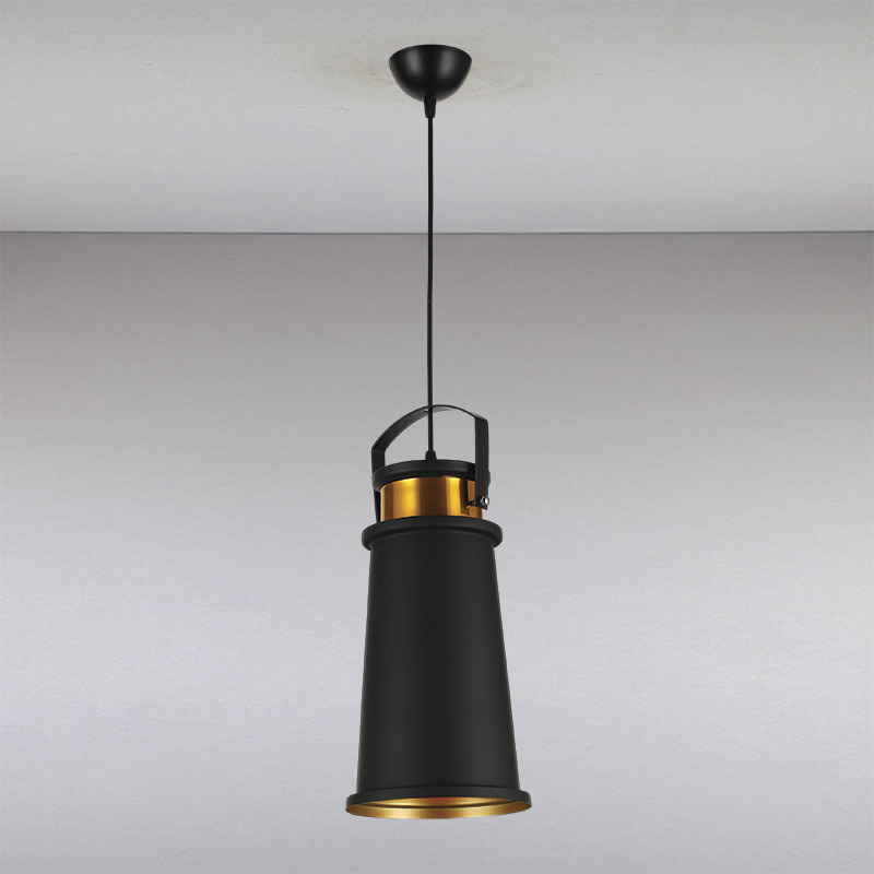 

Люстра Light House LS-13236B-1 BK GD черная
