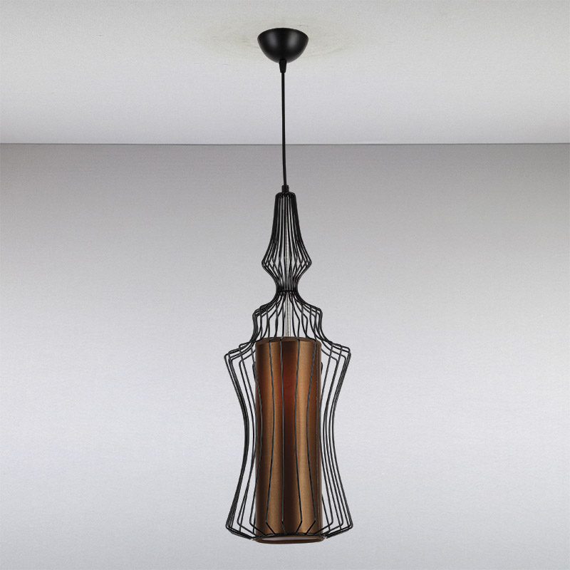

Люстра Light House LS-13238C-1BK черная