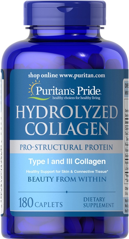

Хондропротектор Puritan's Pride Hydrolyzed Collagen 1000 mg 180 таблеток (4384301447)