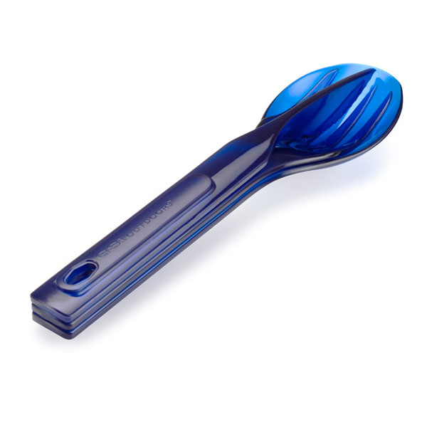 

Комлект ніж, виделка, ложка GSI Outdoors Stacking Cutlery Set (синій)