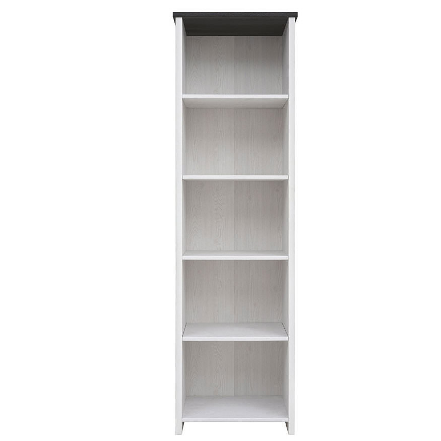 

Шкаф-стеллаж BRW (Black Red White) Порто REG 60 Джанни / Сосна ларико