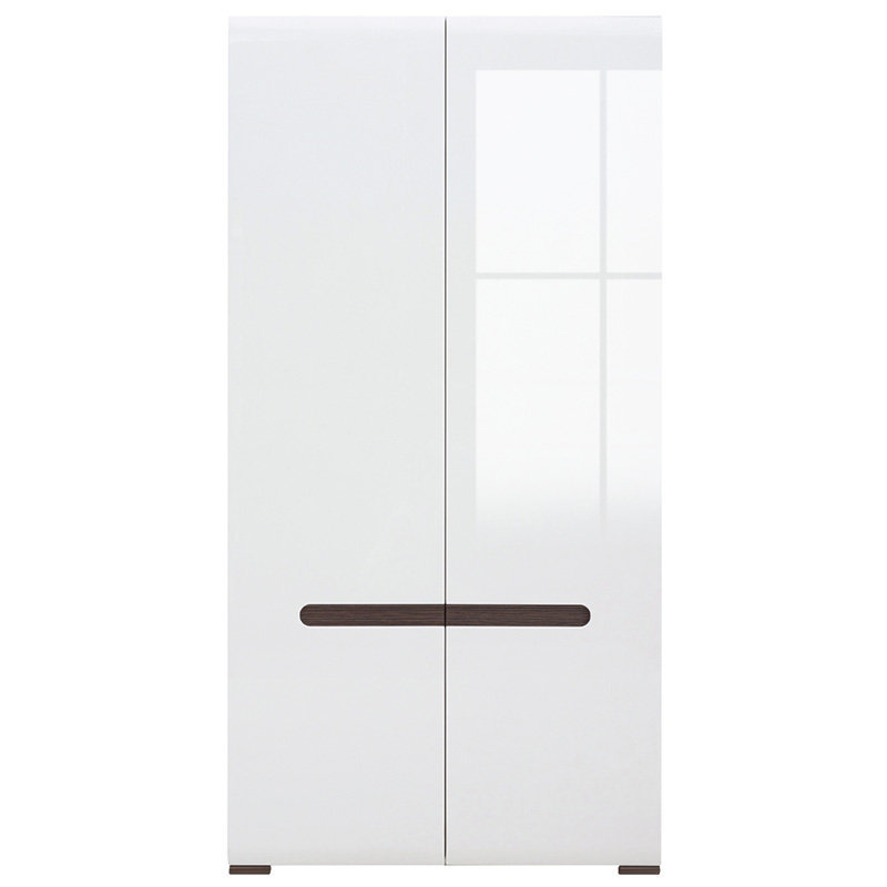 

Платяной шкаф BRW (Black Red White) Ацтека SZF2D/21/11 Белый глянец