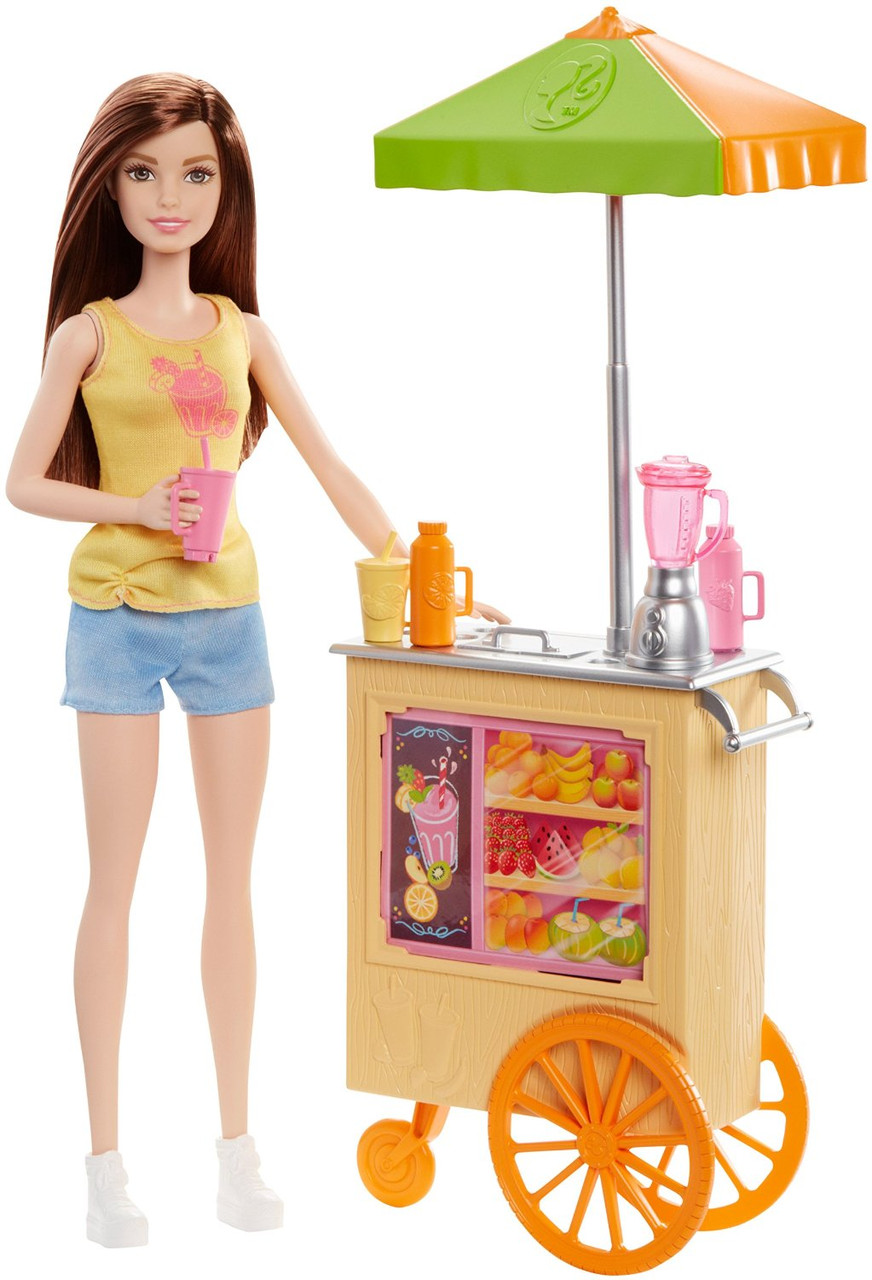 

Набор кукла Барби Брюнетка серия "Кем Быть" Модное кафе Barbie DNC71 Mattel