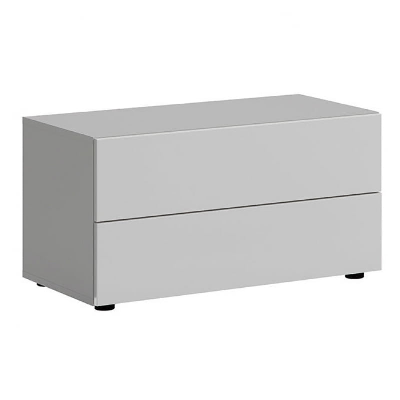 

Тумба ТВ Moko Black Red White 80х42x42 (S258-RTV2S/4/8) 033383
