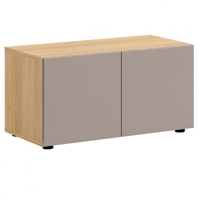 

Тумба ТВ Moko Black Red White 80х42x42 (S258-RTV2D/4/8) 021732