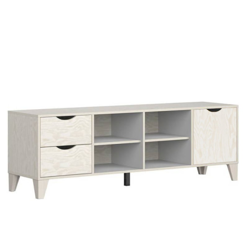 

Тумба ТВ Stanford Black Red White 160х53x42 (STAN_RTV/160_1FRN_SZU_2xPOL/37) 033407