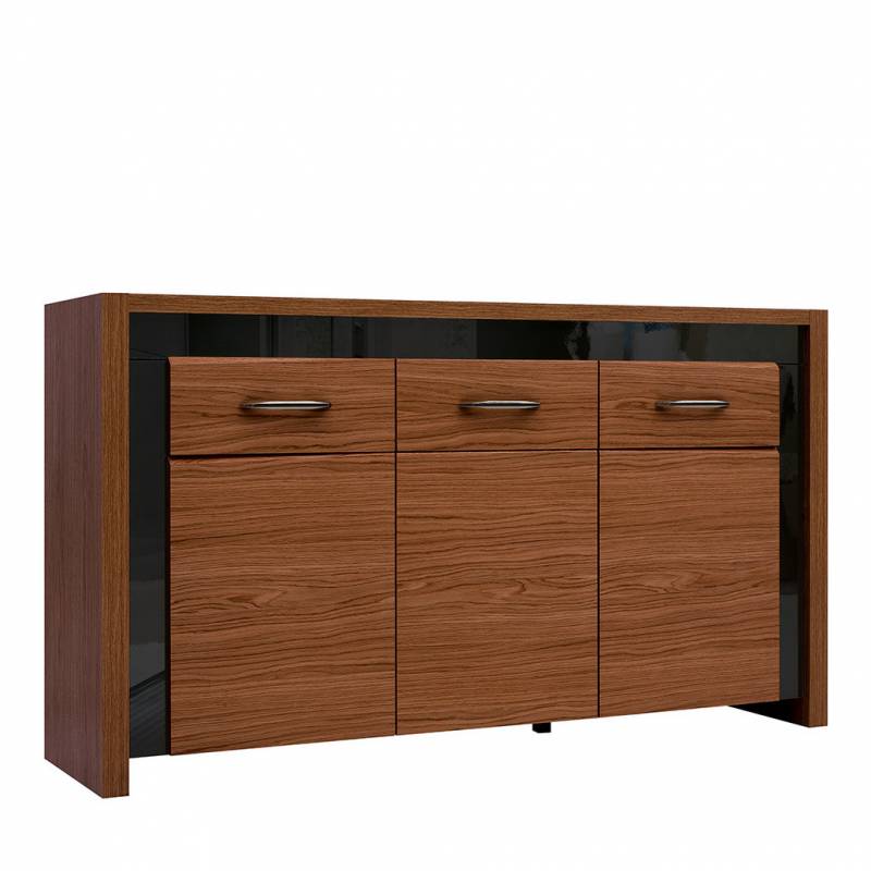 

Комод Arosa Black Red White 160х89.5x40 (ARO-KOM3D1S) 060324