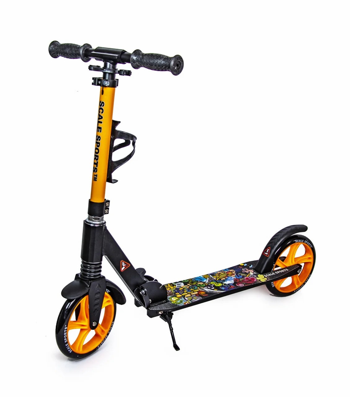 

Самокат Scooter Scale Sports SS-15 с флягодержателем Оранжевый