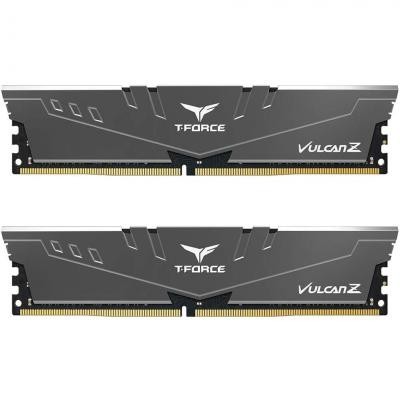 

Модуль памяти для компьютера DDR4 16GB (2x8GB) 2666 MHz T-Force Vulcan Z Gray Team (TLZGD416G2666HC18HDC01)