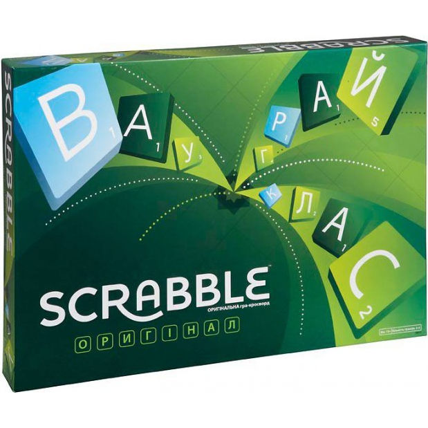 

Настольная игра "Scrabble" Оригинал (укр.) Mattel (BBD15)