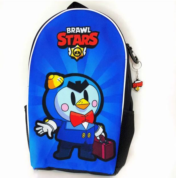 

Рюкзак Школьный из серии Brawl Stars | Бравл Старс "Мистер Пи" + Брелок в Подарок (PO233L)