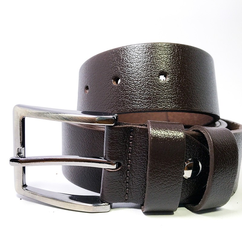 

Ремень кожаный мужской коричневый Real Leather (ремни и пояса) (9060)