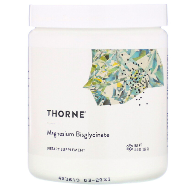 

Пищевая добавка Thorne Research Бисглицинат магния 237 г