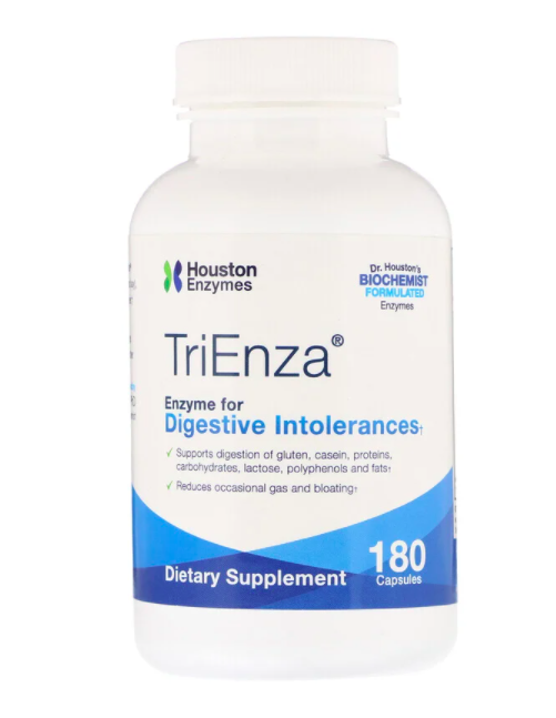 

Пищевая добавка Houston Enzymes TriEnza 180 капсул