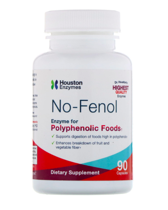 

Пищевая добавка Houston Enzymes No-Fenol 90 капсул