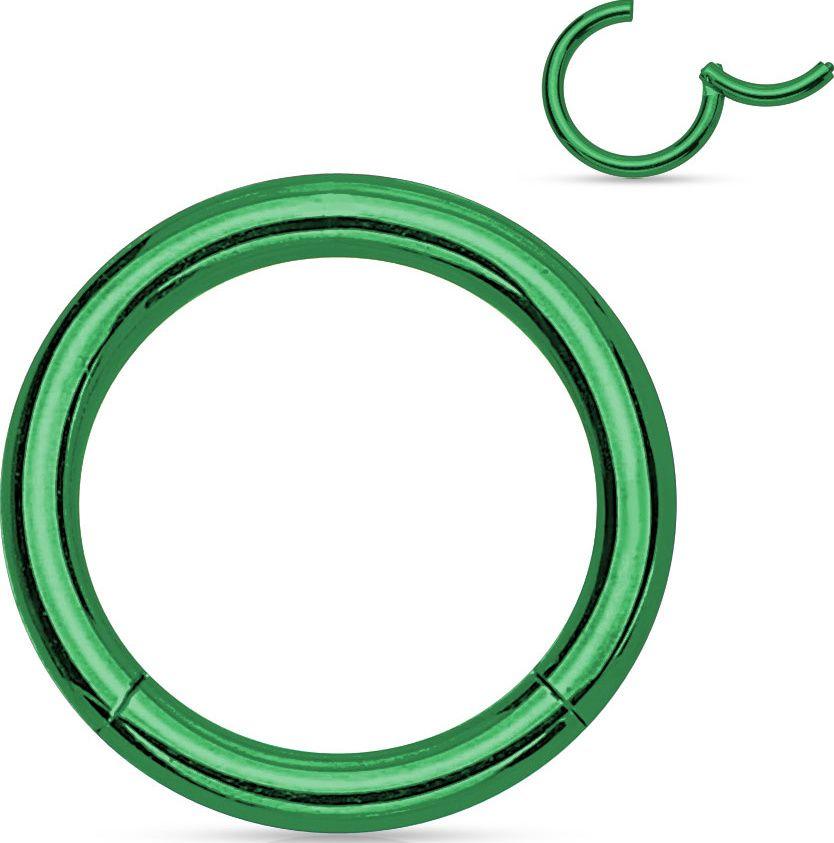 

Кольцо кликер из стали для разных видов пирсинга PiercedFish RH4 (диаметр от 6 мм до 12 мм) (Зеленый, 1.6 мм, 12 мм)