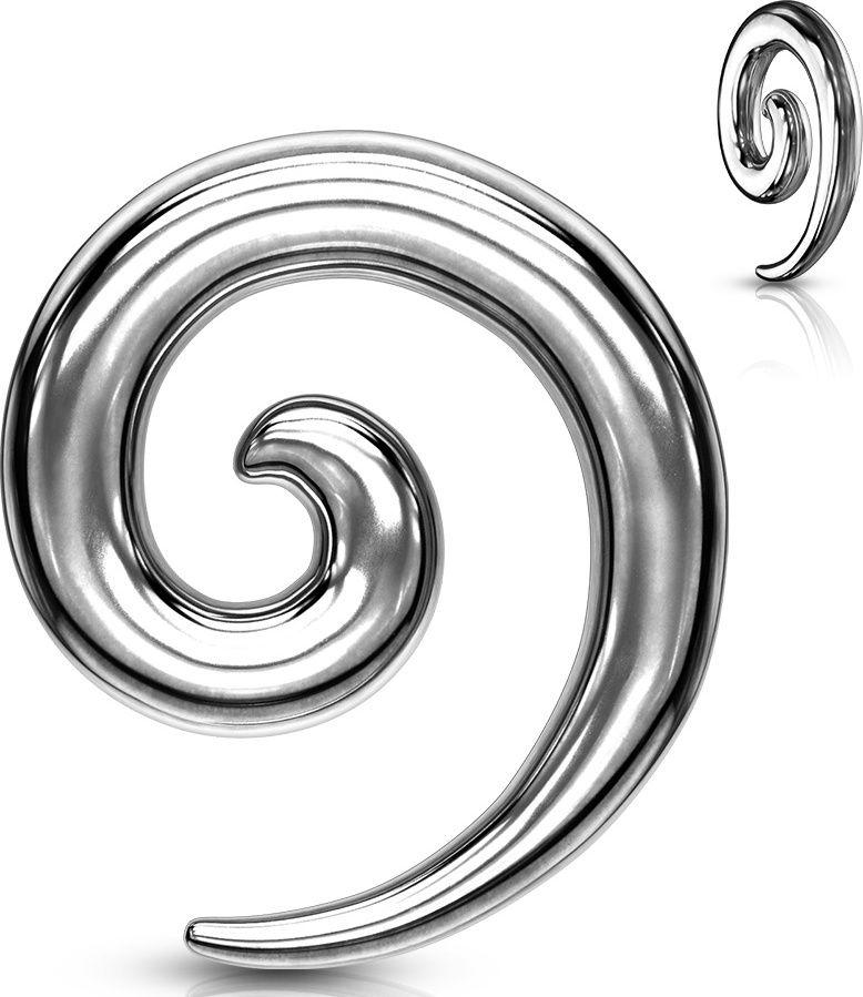 

Стальная растяжка для тоннелей уха Piercedfish TSPR2 в форме спирали (улитка) (Металл, 6 мм)