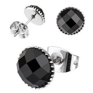 

Серьги-гвоздики Spikes SER110, с 4 до 7 мм, с черным ониксом (имитация) (Размер камня: 7 мм)