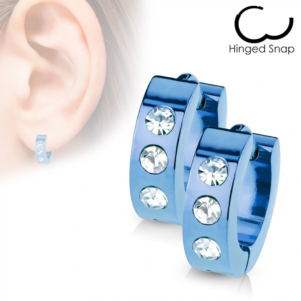 

Серьги Spikes SE2006 (Цвет: Голубой)