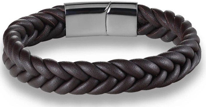 

Браслет Мужской Kaylo Strong Wicker Black из натуральной кожи 20 см (vs-500-20)
