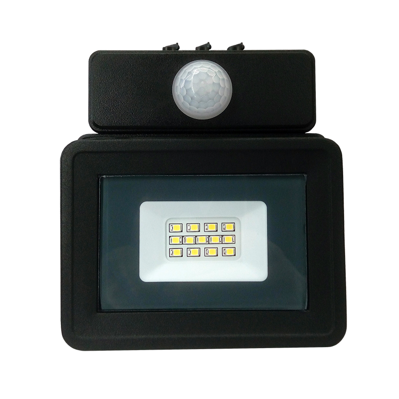 

Прожектор с датчиком LED S5 10W 6200К BIOM 12х11х3,5 см (osv0000501) Черный
