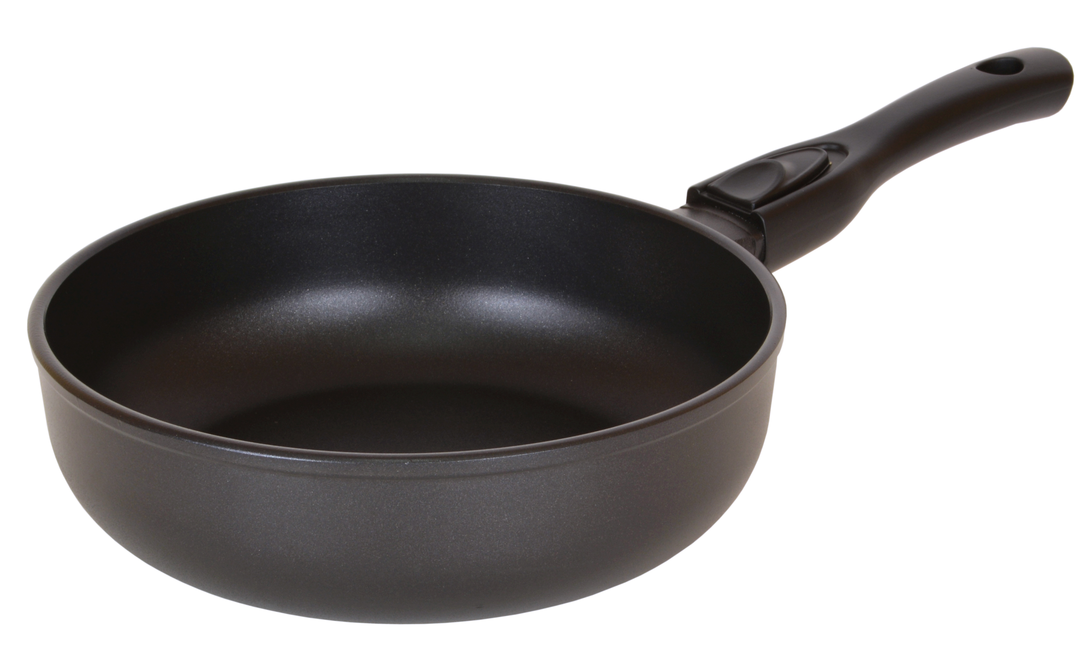 

Сковорода со съемной ручкой и тефлоновым покрытием Биол 22 см Черный