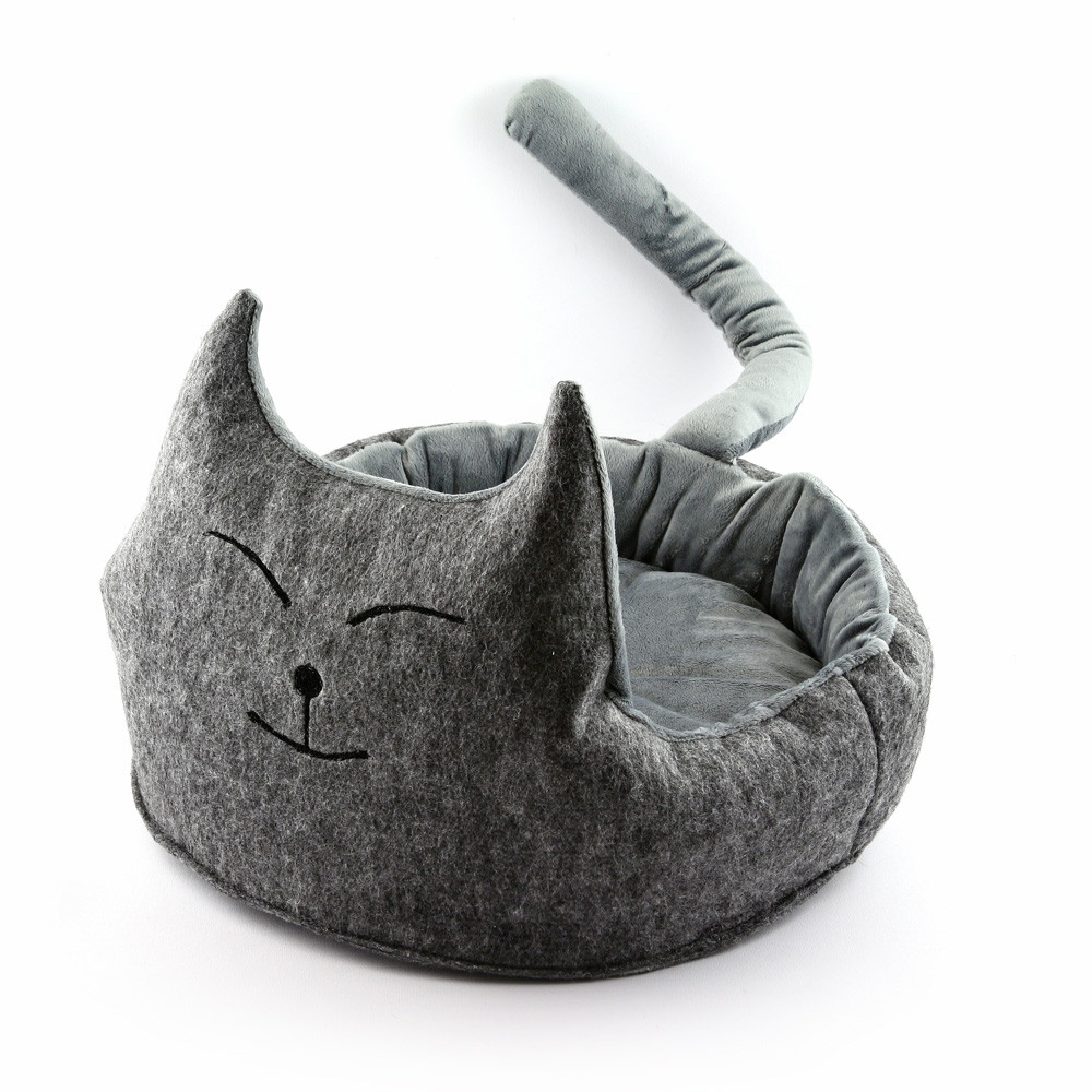 

Лежак для животных Котэ с подушкой Digitalwool 15х38х38 см (zoo0000375) Серый