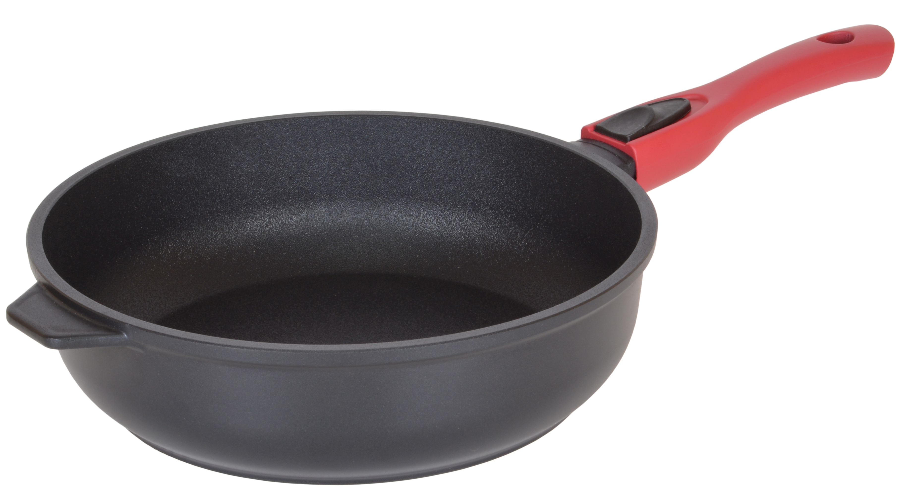 

Сковорода со съемной ручкой Биол 24 см Черный