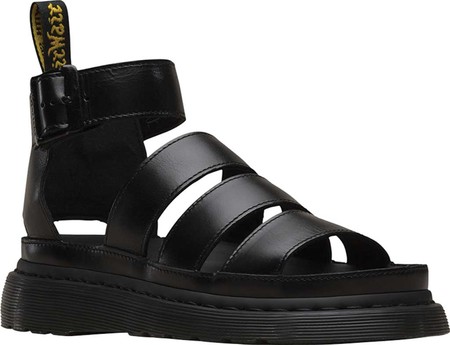 

Женские сандали Dr. Martens Clarissa II Gladiator Sandal Black Brando Full Grain Waxy Leather 43