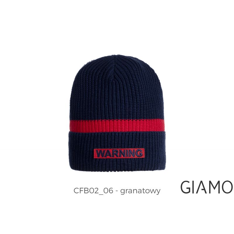 

Шапка «Полоска» GIAMO ОБЪЁМ 50/52 Синий CFB02/2