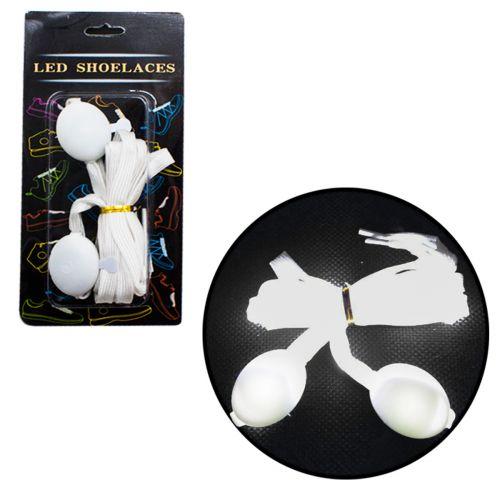 

Светящиеся тканевые шнурки Белые Kronos Toys Ш-00200