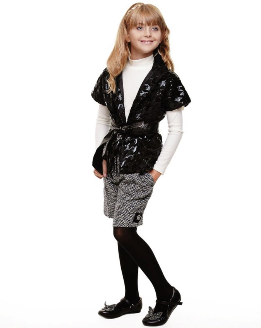 

Жилет Lukas Kids с поясом 146 черный (2327)