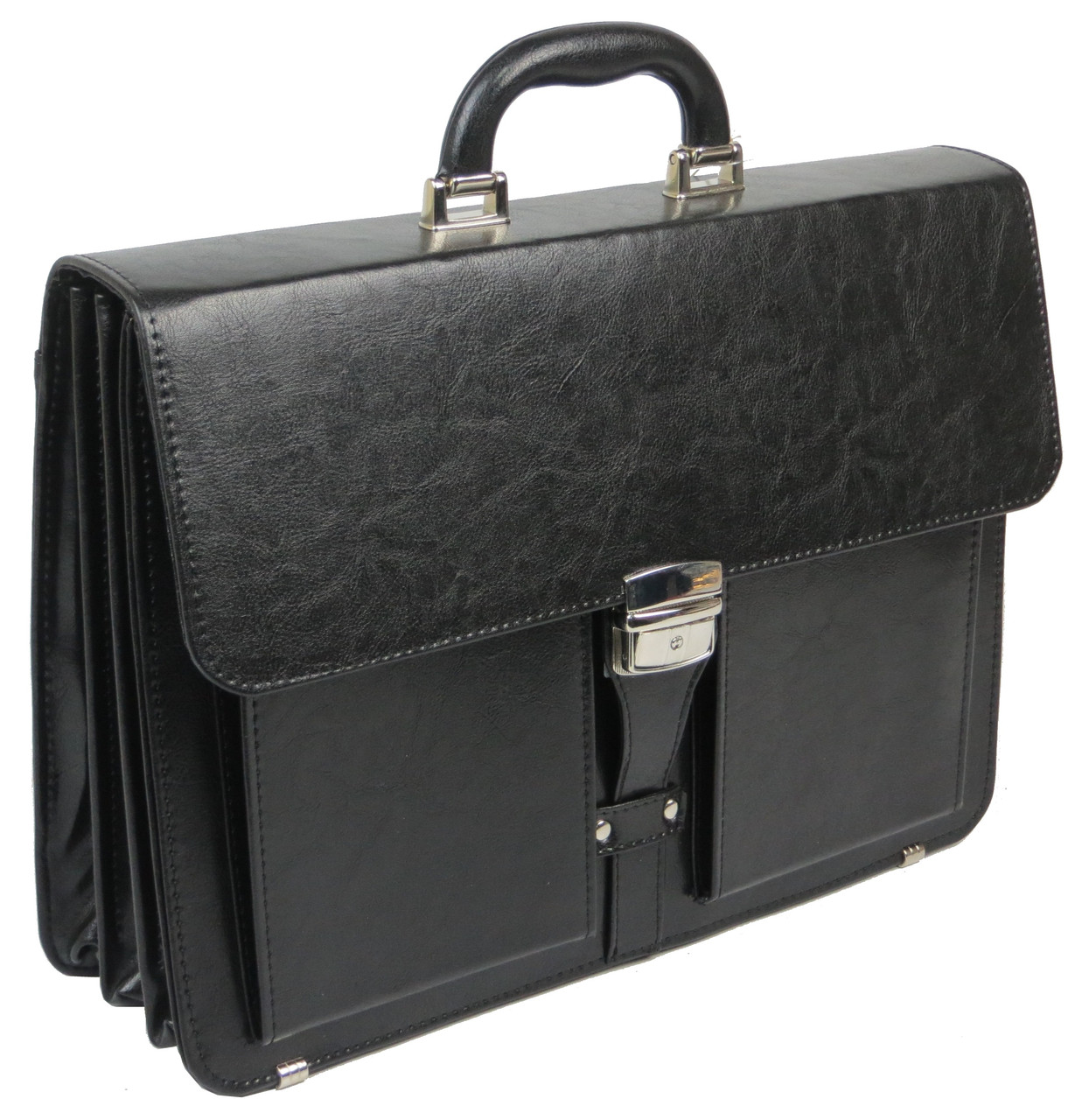 

Деловой портфель из кожзама supersumka (TР01260T2K black)